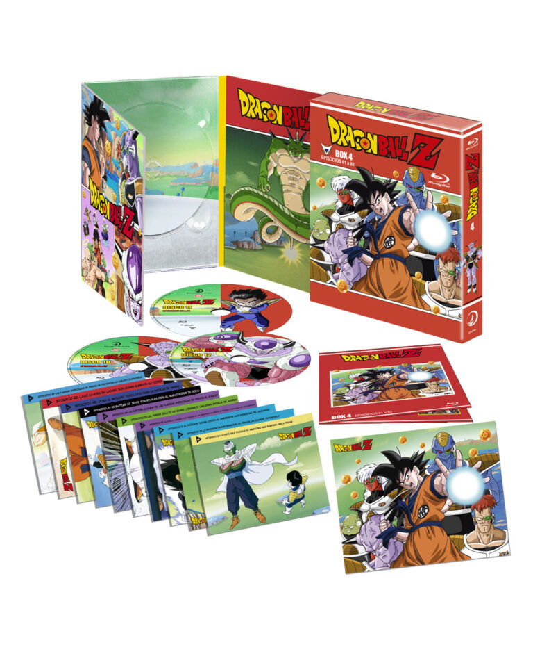 Détails du quatrième coffret Blu-ray Dragon Ball Z, en vente le 27 juillet