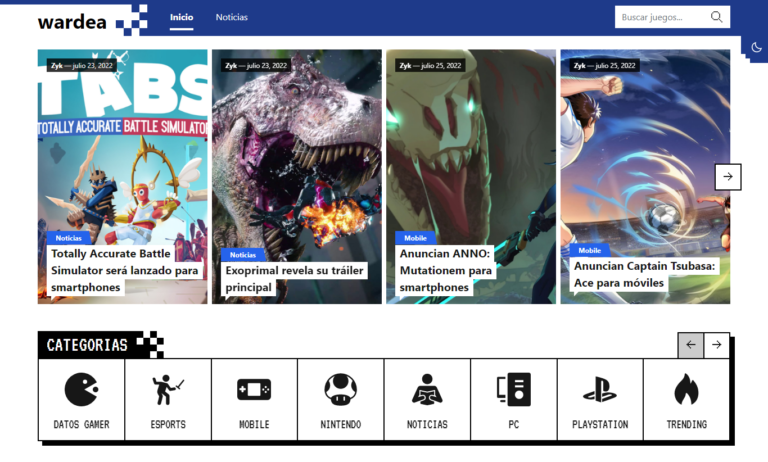 Rencontrez notre site ami sur les jeux vidéo, Wardea