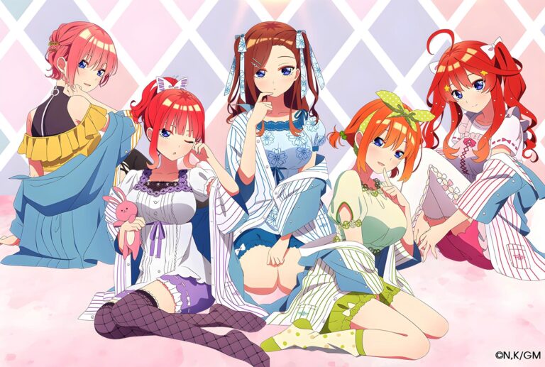 Certains produits de Gotoubun no Hanayome se sont vendus en quelques secondes