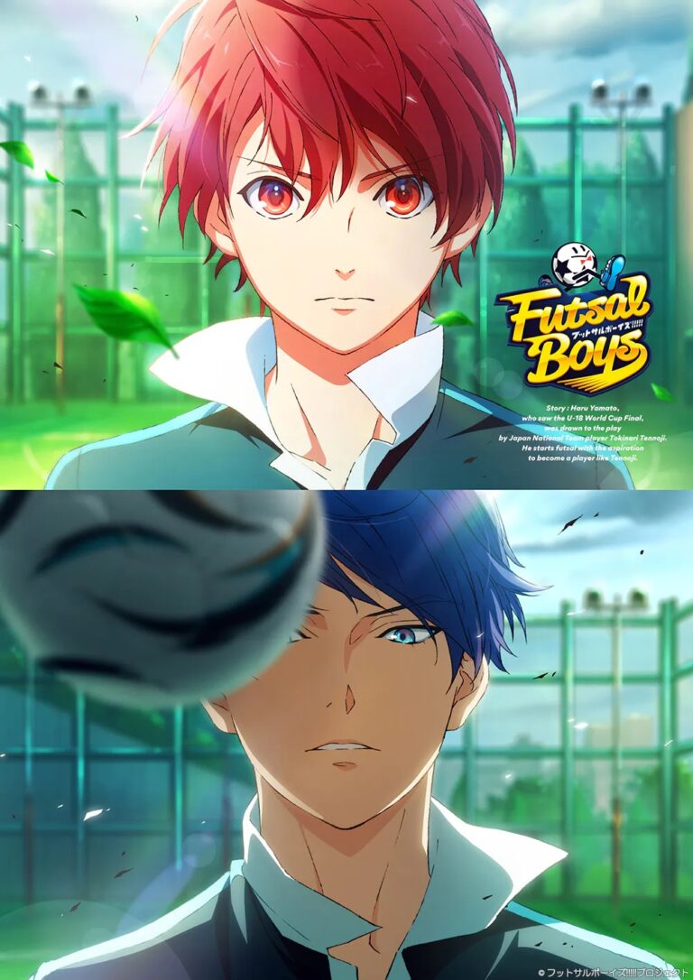 Le football des Futsal Boys est maintenant sur Crunchyroll
