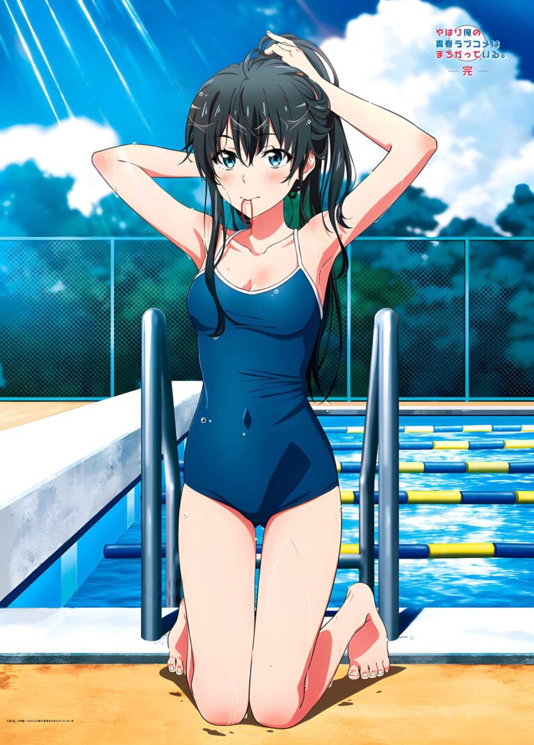 Les filles portent de jolis maillots de bain pour une collaboration