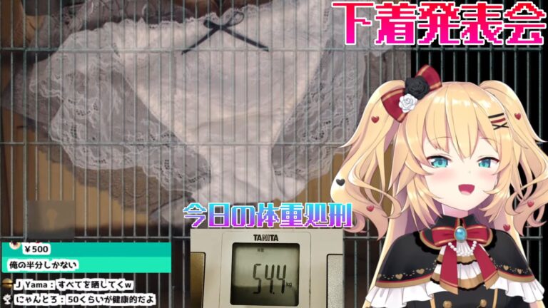 VTuber Akai Haato a montré sa lingerie à ses fans