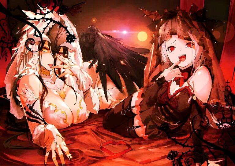 Albedo et Shalltear se déguisent en mariées pour des silhouettes sexy –