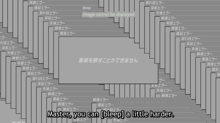 La censure dans Isekai Meikyuu de Harem wo couvrait déjà tout l&rsquo;écran