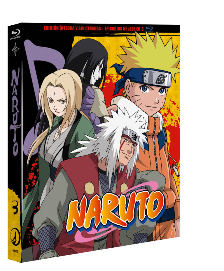 Le troisième coffret de Naruto en Blu-ray, en vente le 30 septembre
