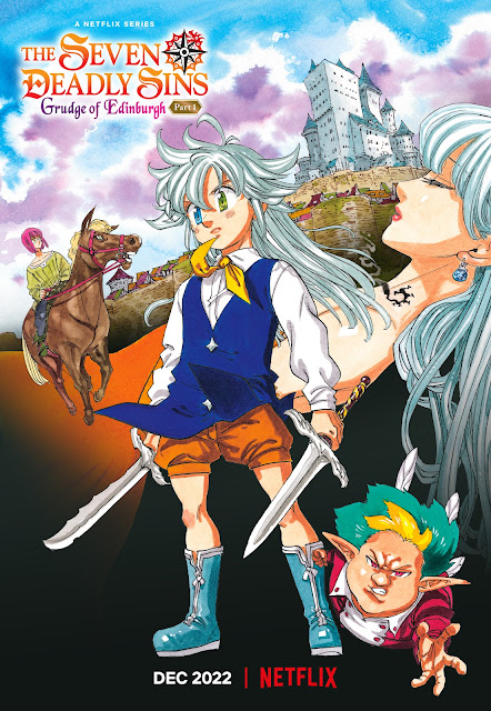Nouvelle affiche et teaser pour The Seven Deadly Sins – The Grudge of Edinburgh, première partie en décembre sur Netflix