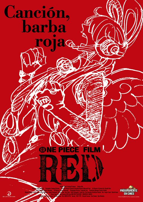 One Piece Red sortira en salles un jour plus tôt, le 3 novembre