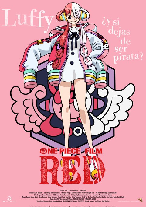 Selecta Vision présente l&rsquo;affiche officielle de One Piece Red avec Official UTA
