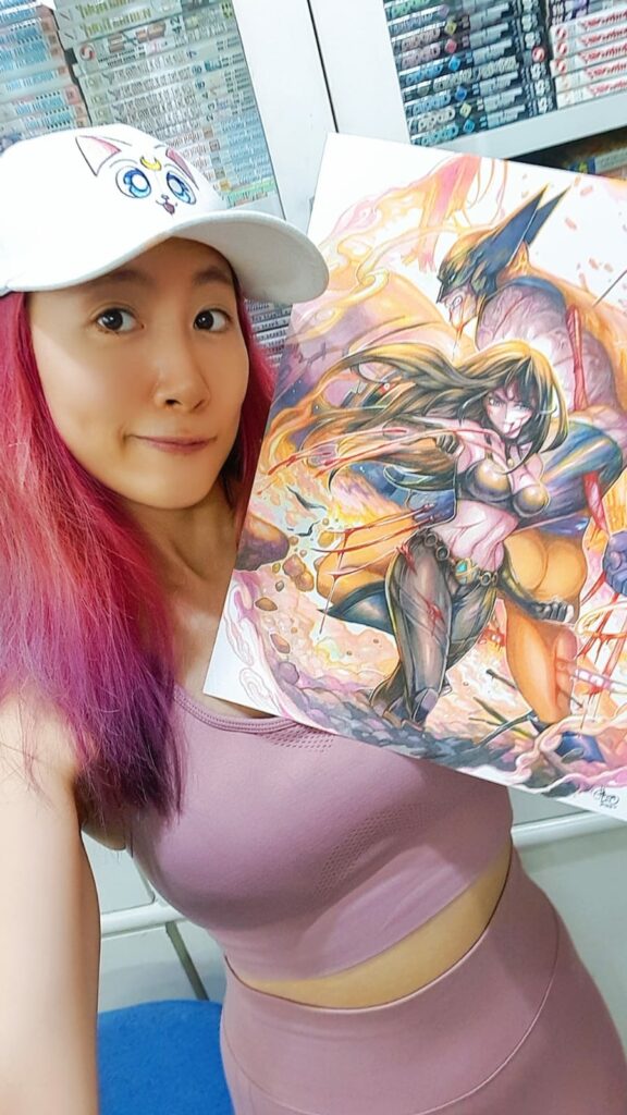 Une fille a quitté son emploi pour devenir auteure de manga