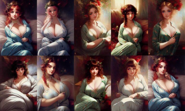 Voici à quoi ressemblent les illustrations érotiques générées par l&rsquo;intelligence artificielle