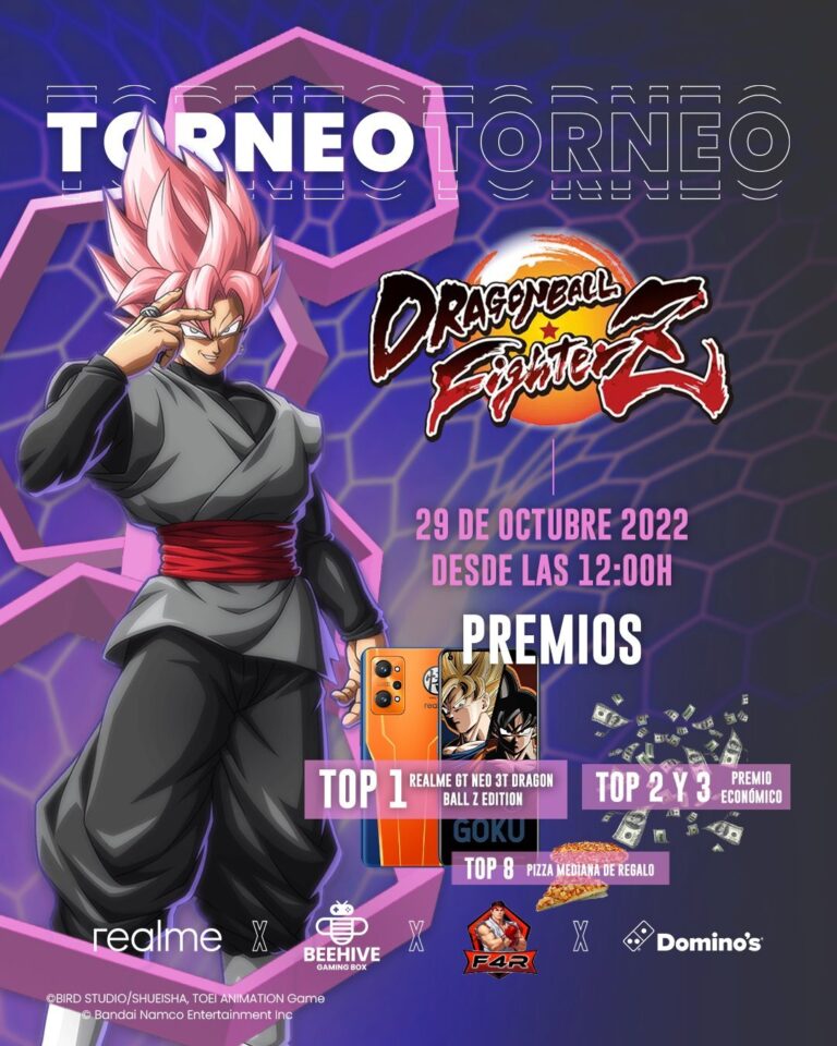 Annonce d&rsquo;un nouveau tournoi Dragon Ball FighterZ en Espagne grâce à Beehive Gaming Box