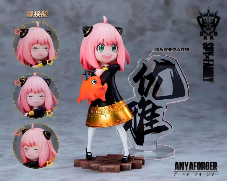 Anya Forger et Pochita se réunissent dans une nouvelle figurine