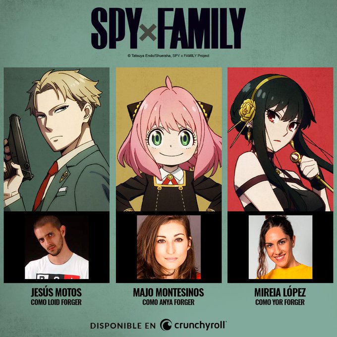 Crunchyroll sort le doublage espagnol de la saison 2 de SPY x FAMILY