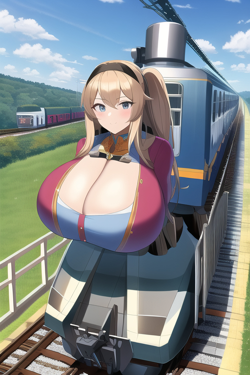 Ils ont mis des IA pour dessiner des « locomotives aux gros seins »
