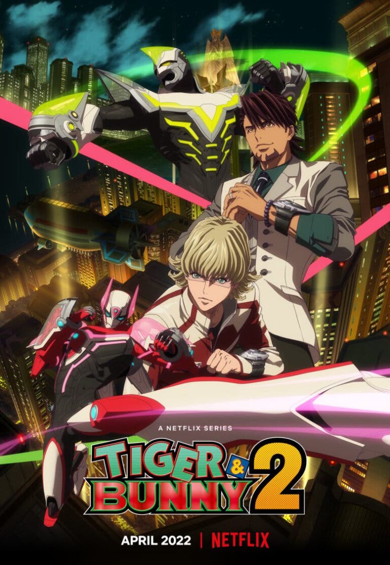 Maintenant disponible la deuxième partie de la saison 2 de Tiger & Bunny sur Netflix