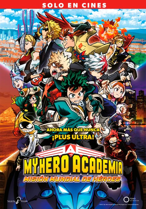 My Hero Academia : World Mission of Heroes sera rediffusé sur SX3 le mercredi 3 janvier