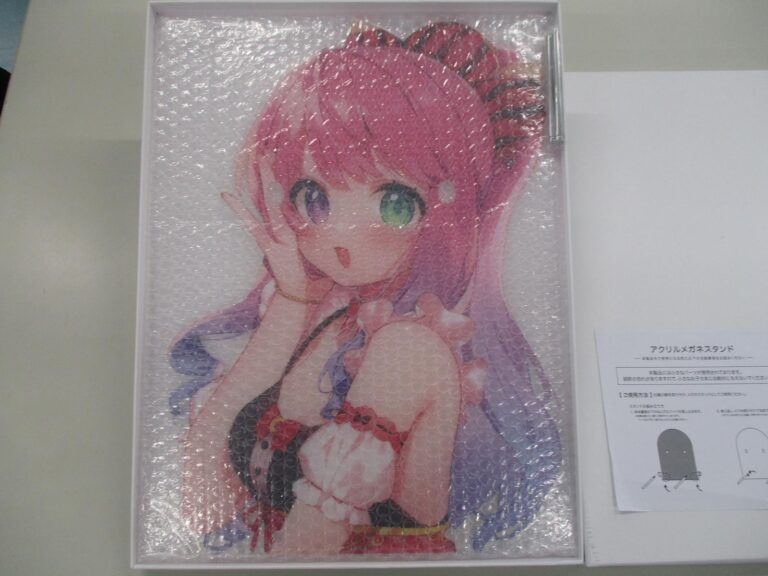 Produits VTuber Himemori Luna saisis à un criminel