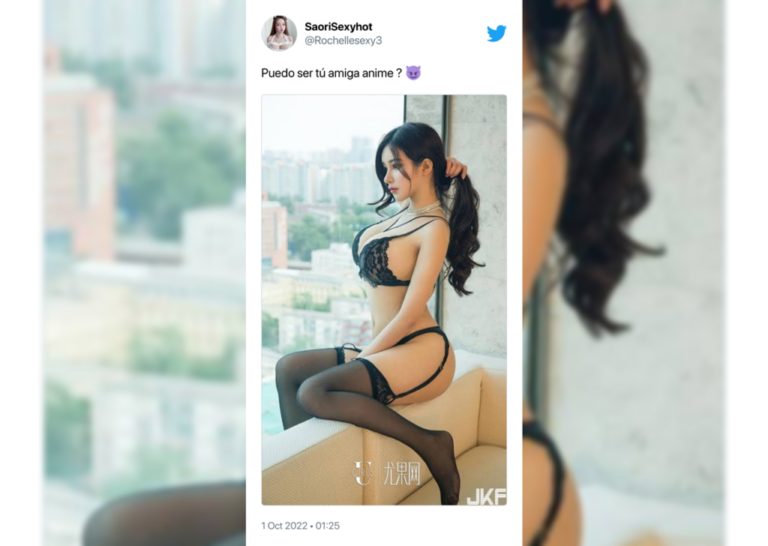 Twitter et messages érotiques sur « être votre ami anime » –
