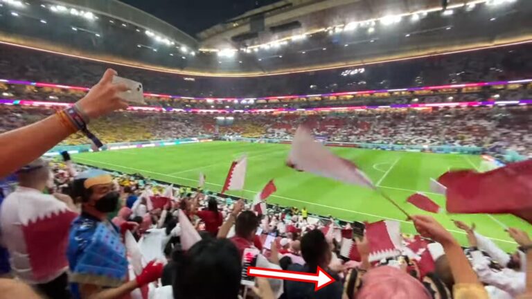 Anya Forger a été vue à la Coupe du monde Qatar 2022