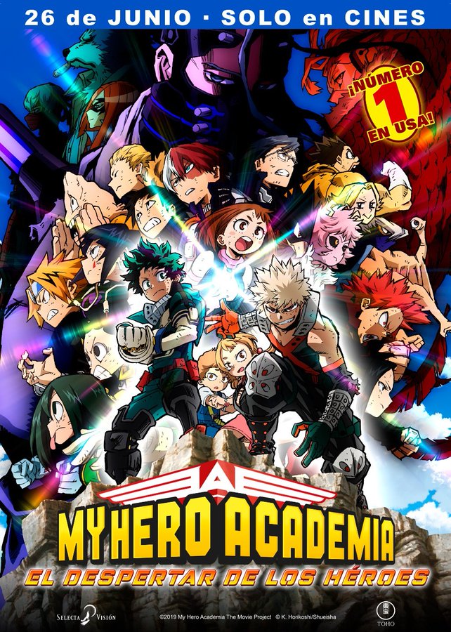 SX3 rééditera My Hero Academia: Two Heroes le 26 décembre
