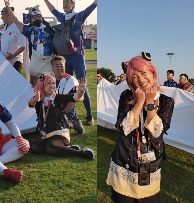 Rencontrez la cosplayeuse d&rsquo;Anya Forger qui est devenue virale au Qatar 2022