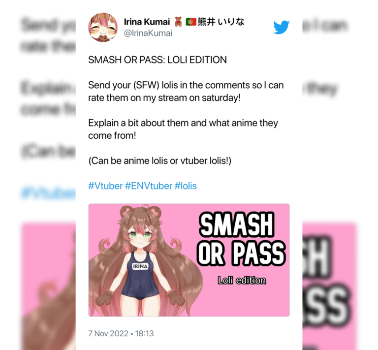 VTuber demande des recommandations à lolis et ils veulent déjà l&rsquo;annuler