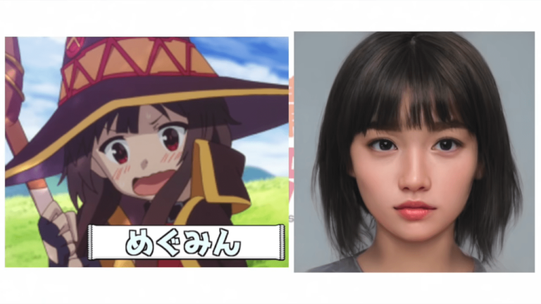 Voici à quoi ressembleraient les personnages de KonoSuba !  s&rsquo;ils étaient de vraies personnes –