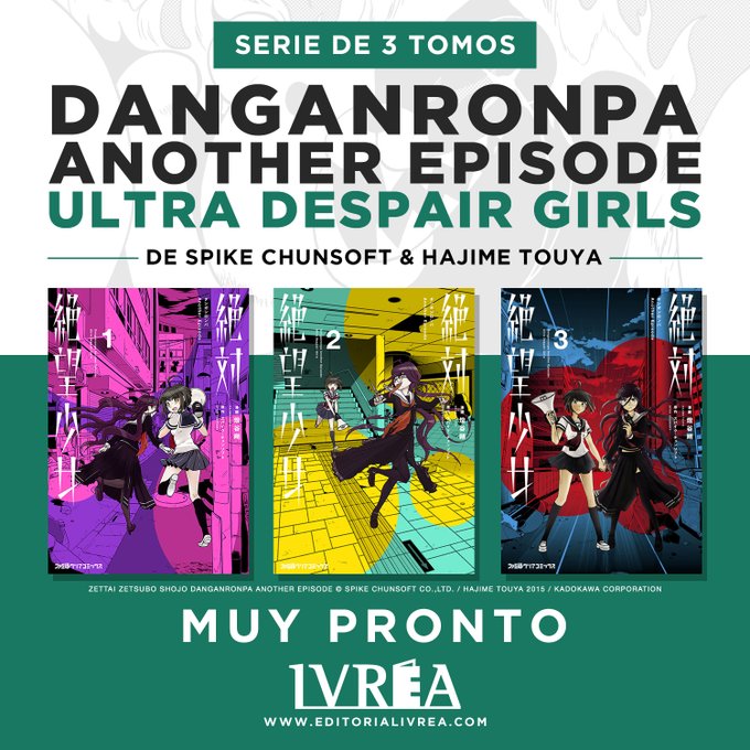 Danganronpa Another Episode Ultra Despair Girls sous licence Ivrea