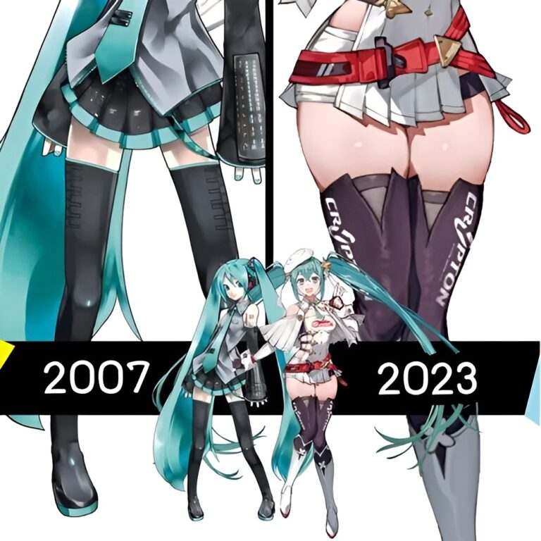 Débat japonais sur les grosses cuisses du waifus actuel
