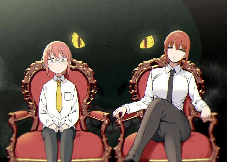 Les Japonais découvrent la ressemblance entre Makima et Kobayashi-san