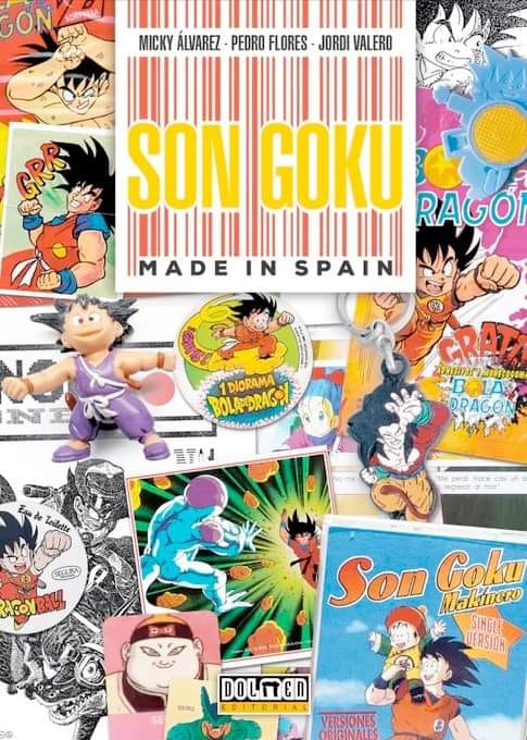 Son Goku: Made in Spain est le nouveau livre Dragon Ball sur son merchandising des années 90