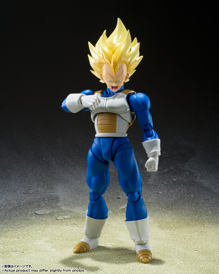 Tamashii Nations lancera les SH Figuarts de Vegeta Super Saiyan de la saga Android