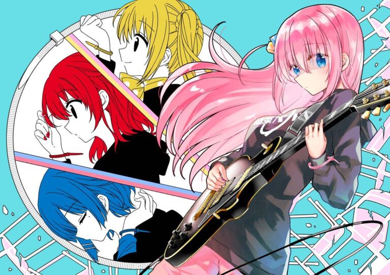 Un visuel de Bocchi the Rock !  imaginez le Bocchi aux gros seins