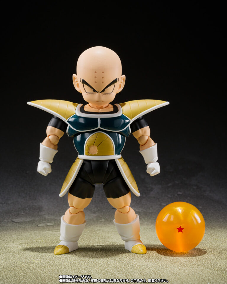 Voici le nouveau SH Figuarts de Krillin de la saga Namek de Dragon Ball Z