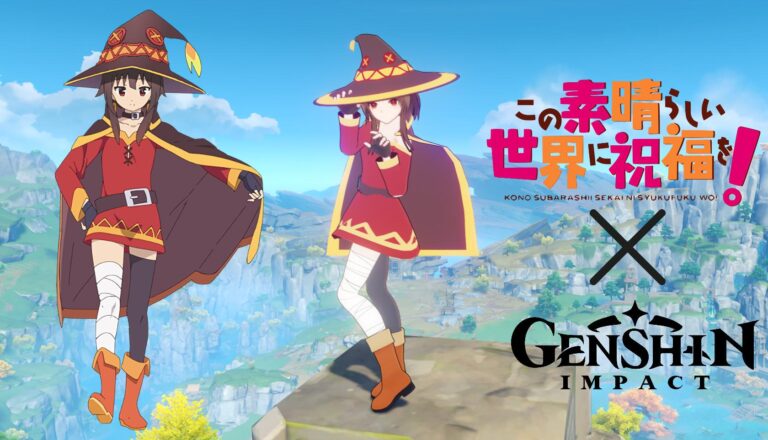 Vous pouvez maintenant utiliser Megumin dans Genshin Impact