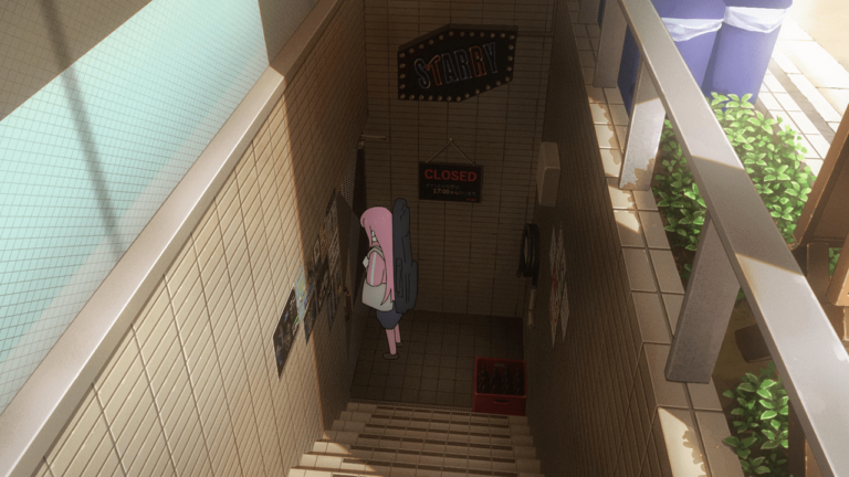 Bocchi le Rocher !  envahir les lieux réels de l&rsquo;anime