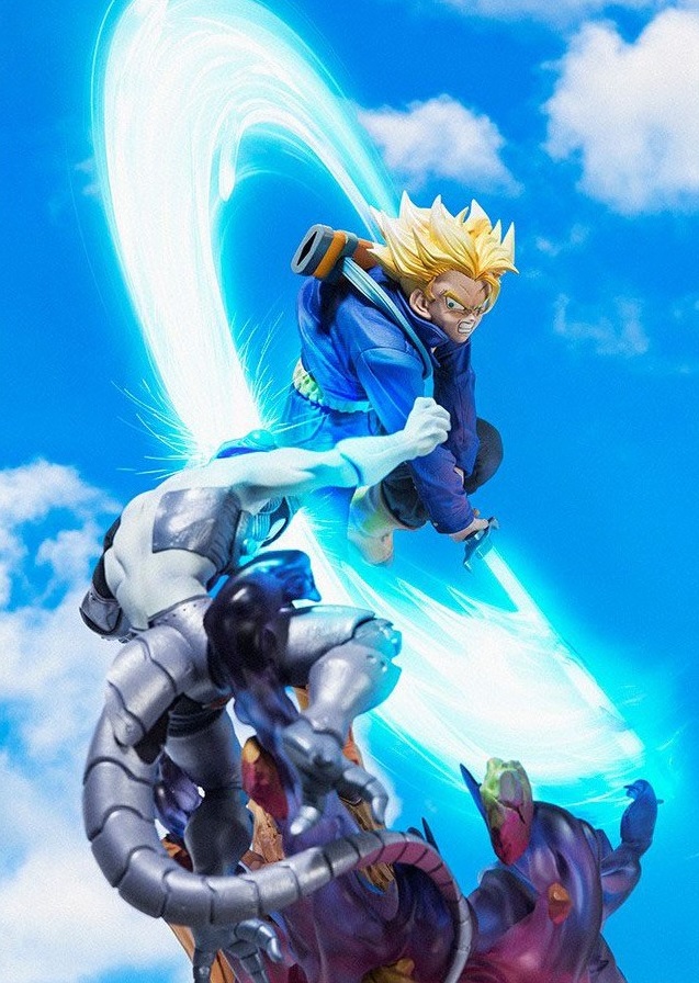 La figurine Figuarts Zero de Trunks coupant Mecha Freezer en deux est maintenant disponible