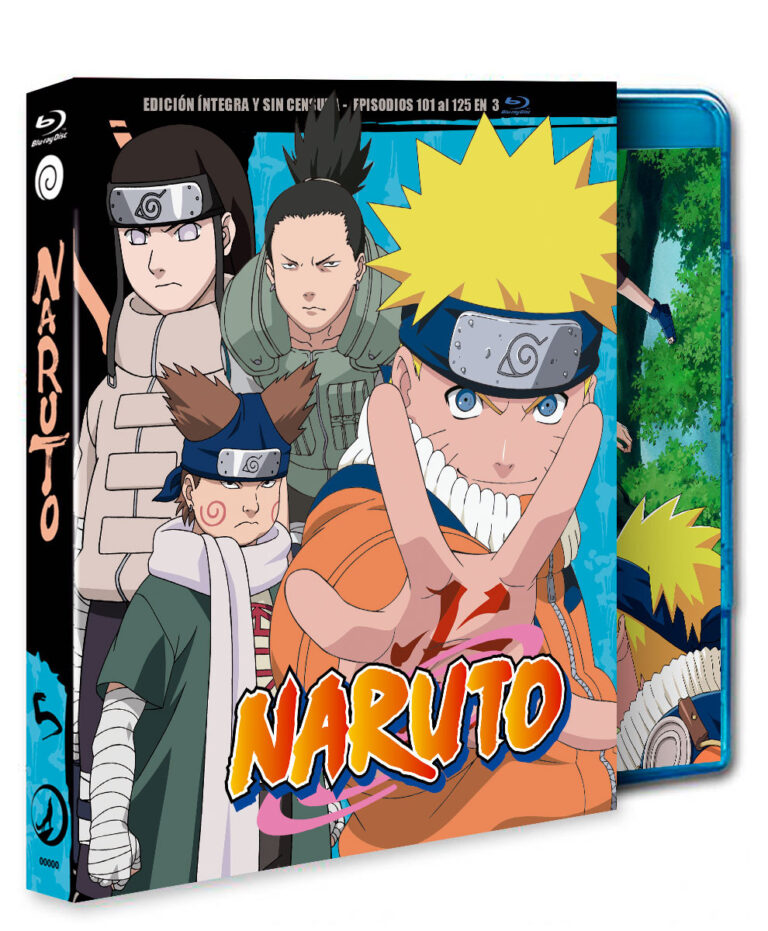 Le cinquième coffret de Naruto en Blu-ray sortira le 25 janvier