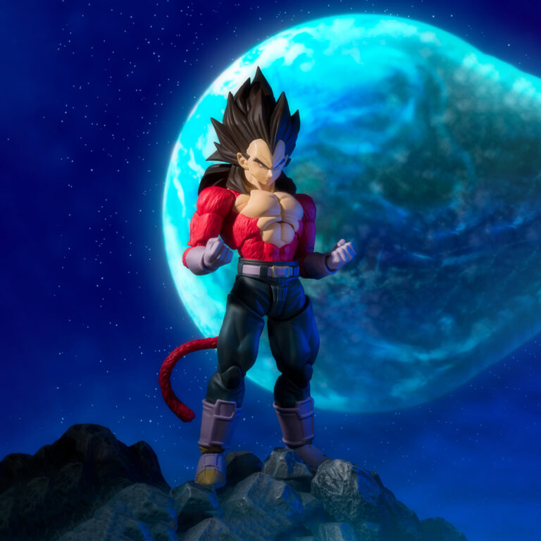 Maintenant disponible la figurine SH Figuarts de Vegeta Super Saiyan 4 en Espagne