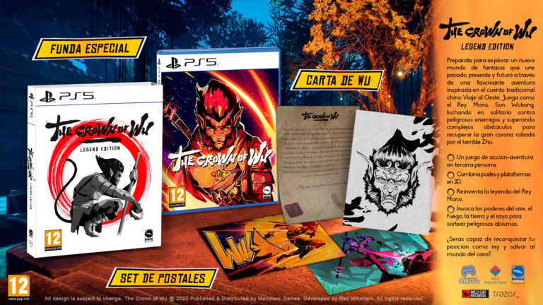 The Crown of Wu arrive sur PlayStation 5 par Meridiem Games