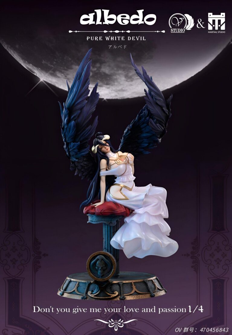 Albedo apparaît nu dans une silhouette sensuelle