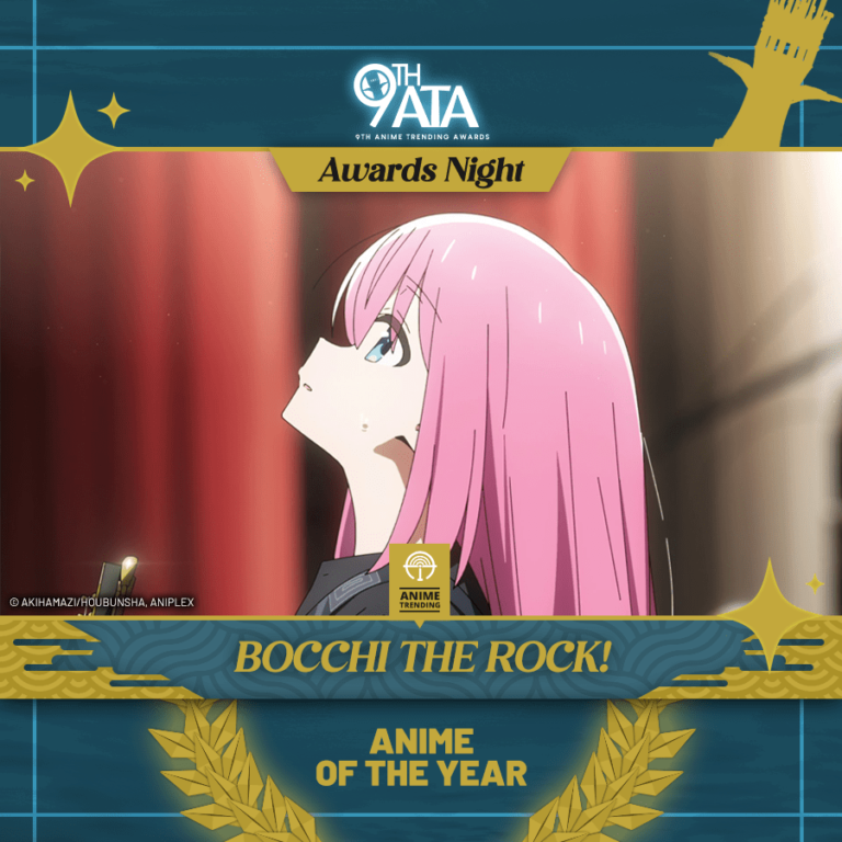 Bocchi le Rocher !  est couronné Anime de l&rsquo;année 2022
