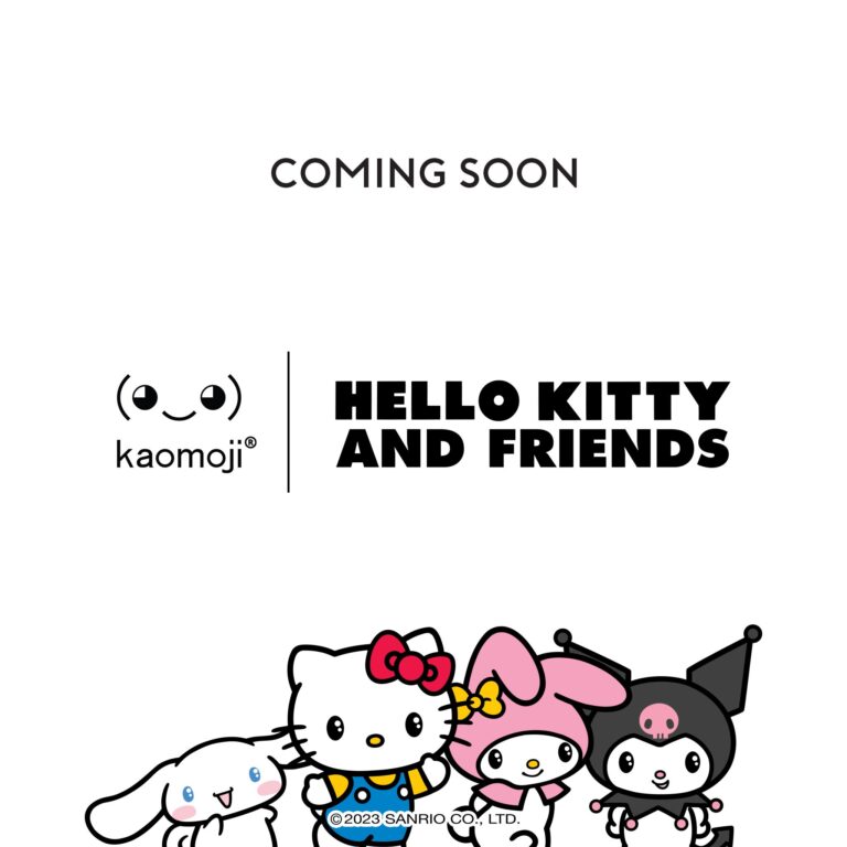 Collaboration mode Kaomoji avec Sanrio