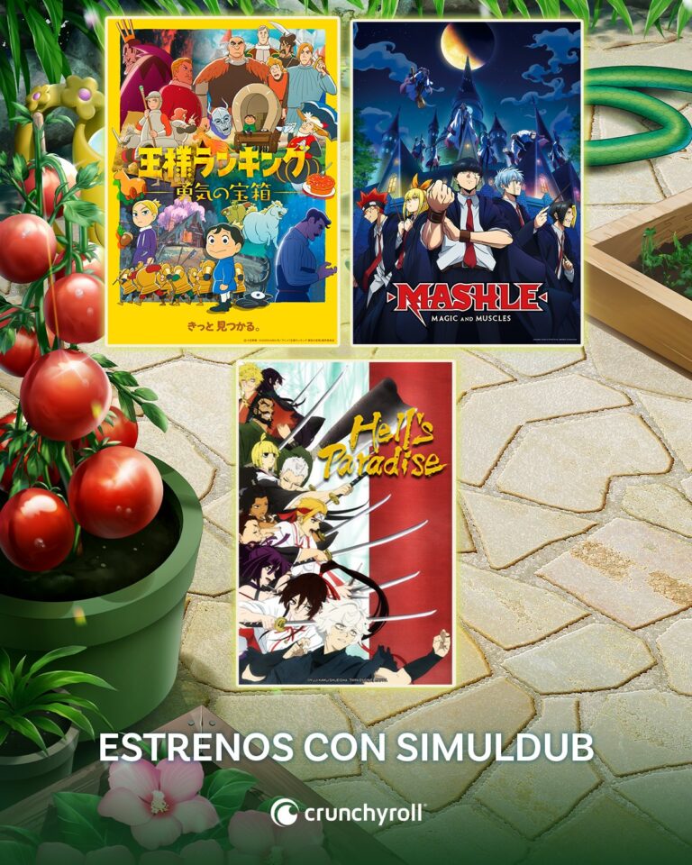 Crunchyroll annonce les premiers simuldubs en espagnol !