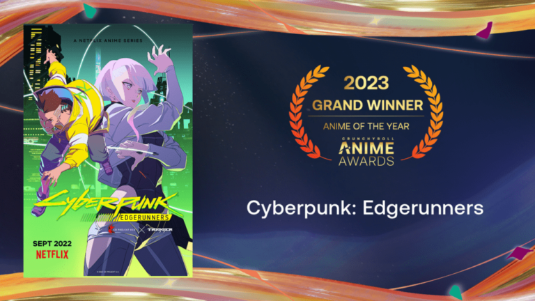 Edgerunners est couronné Anime de l&rsquo;année par Crunchyroll