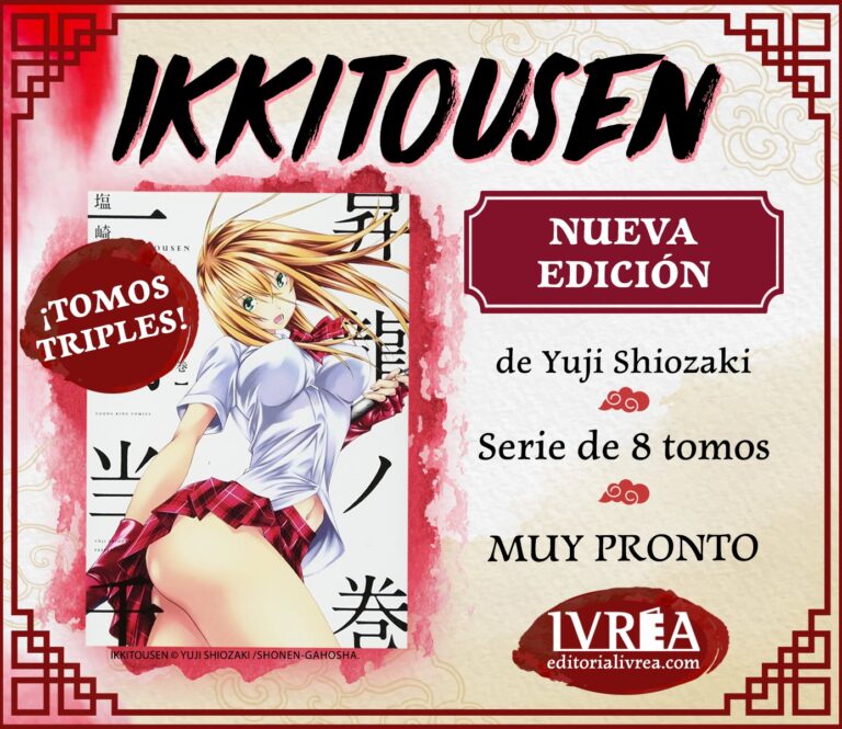 IKKITOUSEN revient en magasin dans une nouvelle édition d&rsquo;Ivrea