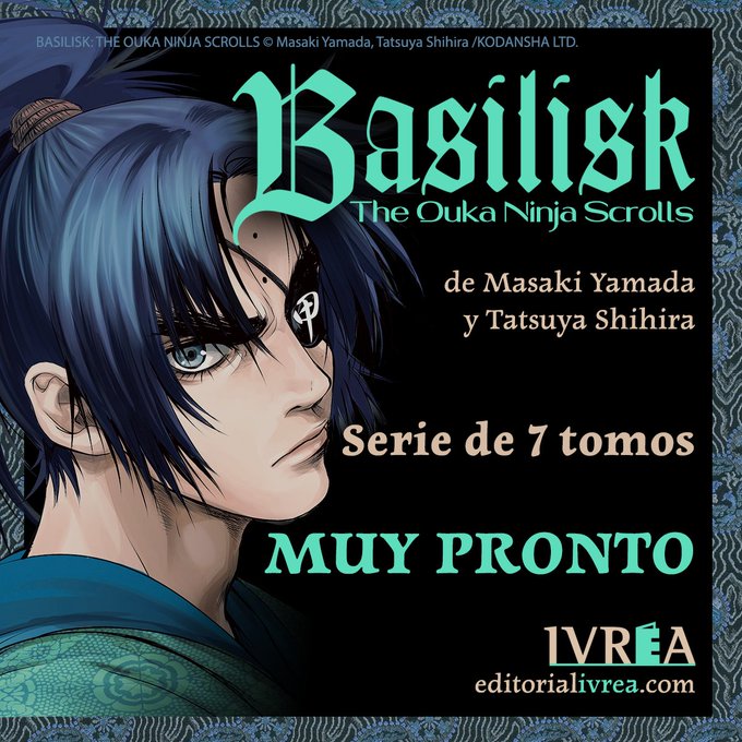 Ivrea publiera Basilisk: The Ouka Ninja Scrolls