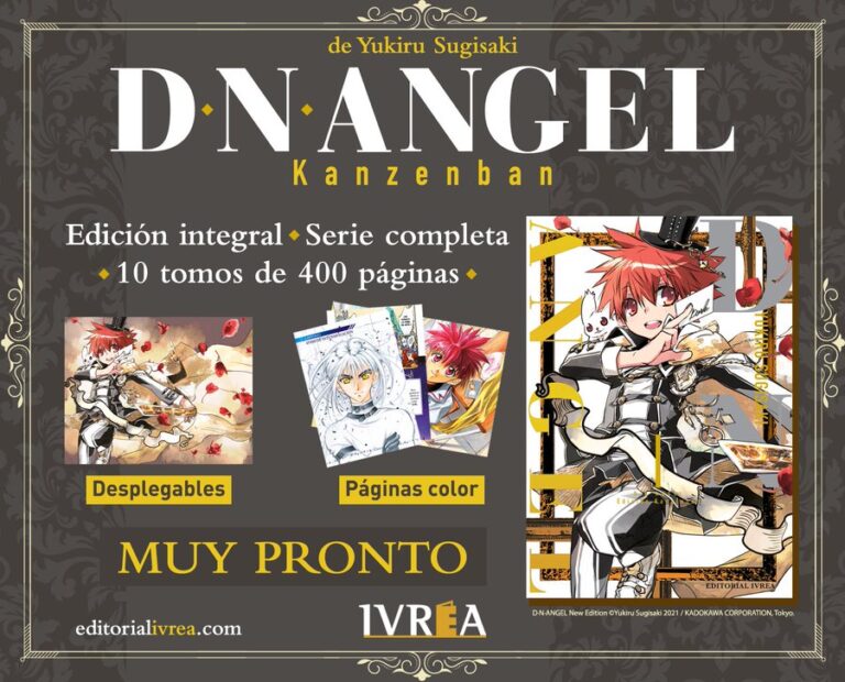 Ivrea récupère DNAngel, cette fois à Kanzenban et tout