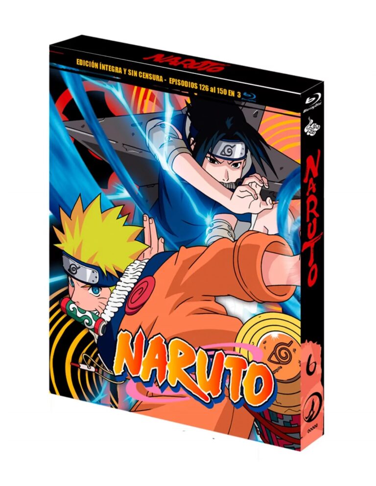 Le sixième coffret de Naruto en Blu-ray en vente le 24 mars