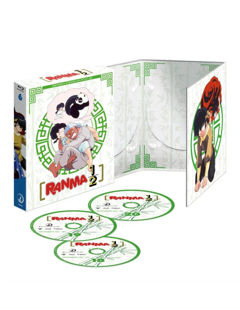 Le sixième et dernier coffret Ranma 1/2 en Blu-ray et DVD en vente le 24 mars